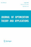 JOURNAL OF OPTIMIZATION THEORY AND APPLICATIONS封面
